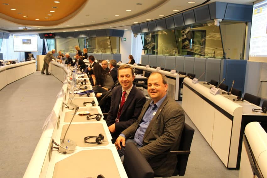 Foto: Europa Politik - Einer meiner zahlreichen Treffen mit Prof. Dr. Bernd Lucke.