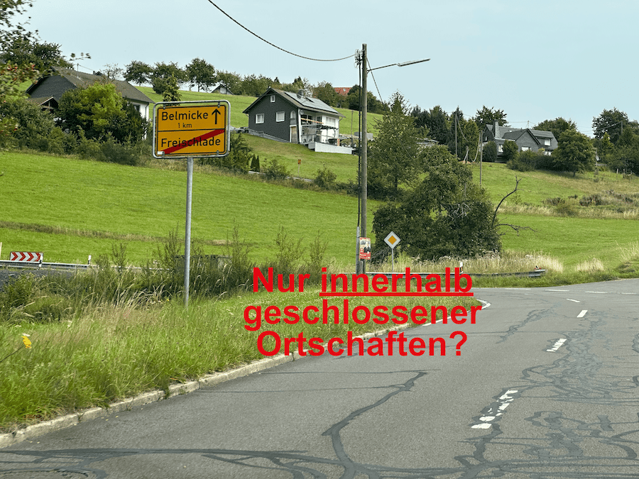 SPD Kandidat Heiner Grütz im Wahlkreis Belmicke und Othetal machts leider auch nicht besser.